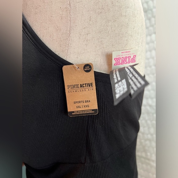 PINK ACTIVE SEAMLESS AIR SPORTS BRA XXL - Picture 10 of 12